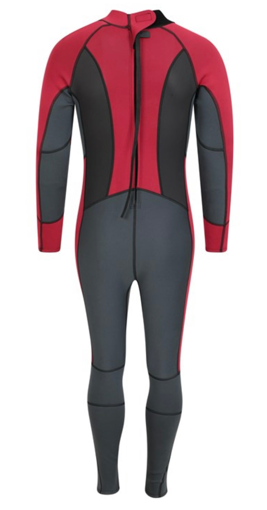 Mountain Warehouse Men’s Uk S-M 2.5mm Thickness Full Wetsuit - UPF 50+, Contour Fit, Adjustable Neck, Rubber Panel for Improved Grip - Long Sleeve Spring Summer Wet Suit for Bodyboarding & Surfing