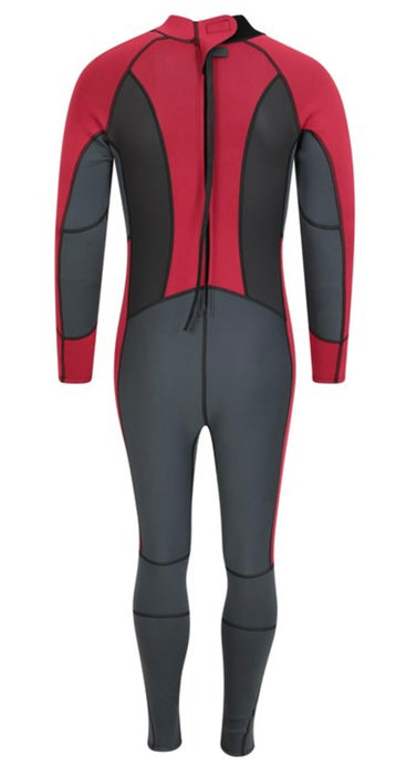 Mountain Warehouse Men’s Uk S-M 2.5mm Thickness Full Wetsuit - UPF 50+, Contour Fit, Adjustable Neck, Rubber Panel for Improved Grip - Long Sleeve Spring Summer Wet Suit for Bodyboarding & Surfing