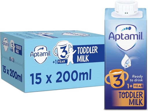 Aptamil 3 Toddler Baby Milk Ready to Use Liquid Formula, 1-3 Years  BBE 06-10-25 RRP 14.99 Sale price £7.49