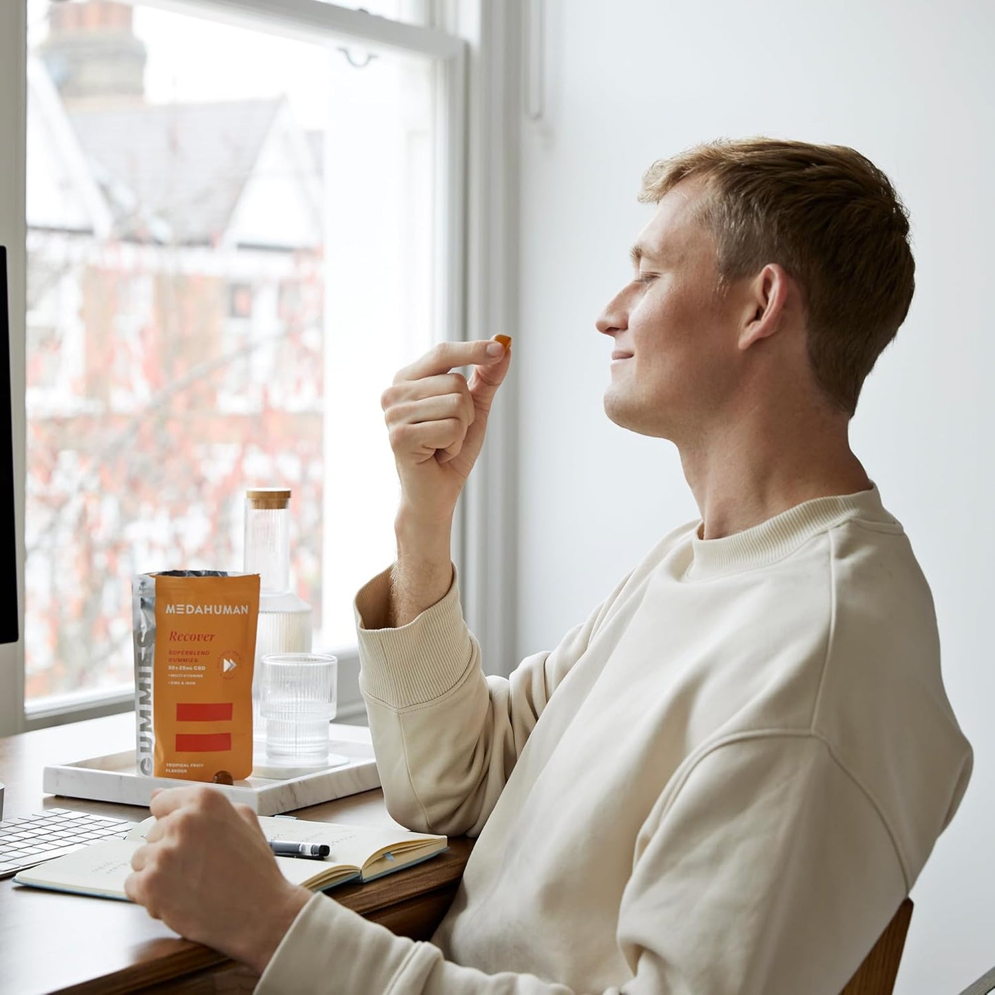 MEDAHUMAN® Recover | 750mg CBD Gummies for Stress & Anxiety Relief (30 Servings)