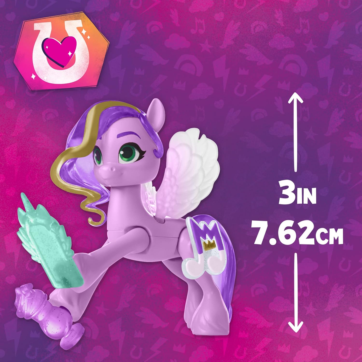 My Little Pony: Make Your Mark Toy Musical Mane Melody – Playset with Lights and Sounds, 20 pieces