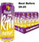 12X500ml Rubicon RAW Pineapple Passion Energy Drink, 20% Real Fruit Juice, High caffeine with B-Vitamins, Ginseng &amp; Guarana, No Artificial Colours or Flavours, Reduce Tiredness Boost Energy  BBE 09-25 RRP £15 Sale price £6.99
