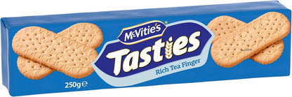 4X250g McVitie's Tasties Rich Tea Finger Biscuits  BBE 03-26 RRP £8 Sale £3.49
