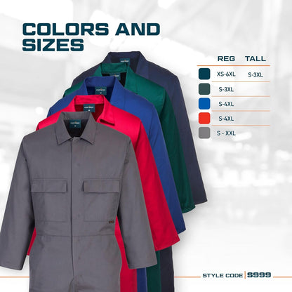 Portwest S999 Men's Work Coveralls Suit