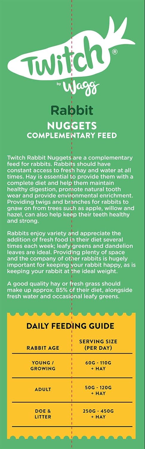 Wagg Twitch Rabbit Food (5x2kg)