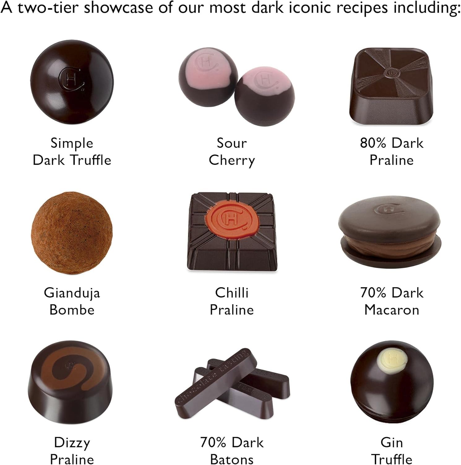 Hotel Chocolat Dark Cabinet Chocolate Box (540g)