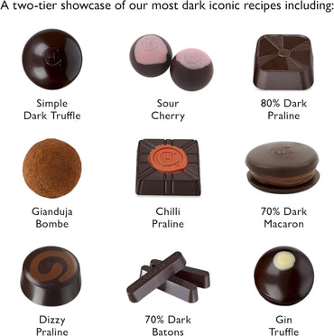 Hotel Chocolat Dark Cabinet Chocolate Box (540g)