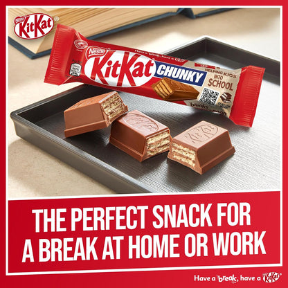 5X KitKat Chunky Milk Chocolate Bar Multipack (4X40g of pack)  BBE 11-25 RRP £15 Sale price £4.99