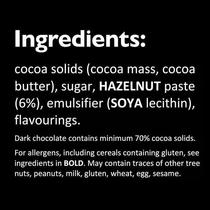 Hotel Chocolat Hazelnut Praline Hot Chocolate Sachets - Luxury Chocolate Flakes - Pack of 20 Single-Serve Sachets, 700g - Made To Pair With The Velvetiser - Serve Hot or Iced  BBE 08-25 RRP £29.99 SALE PRICE £14.99