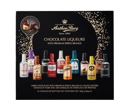 Anthon Berg 12 Chocolate Liqueurs (3x187g)