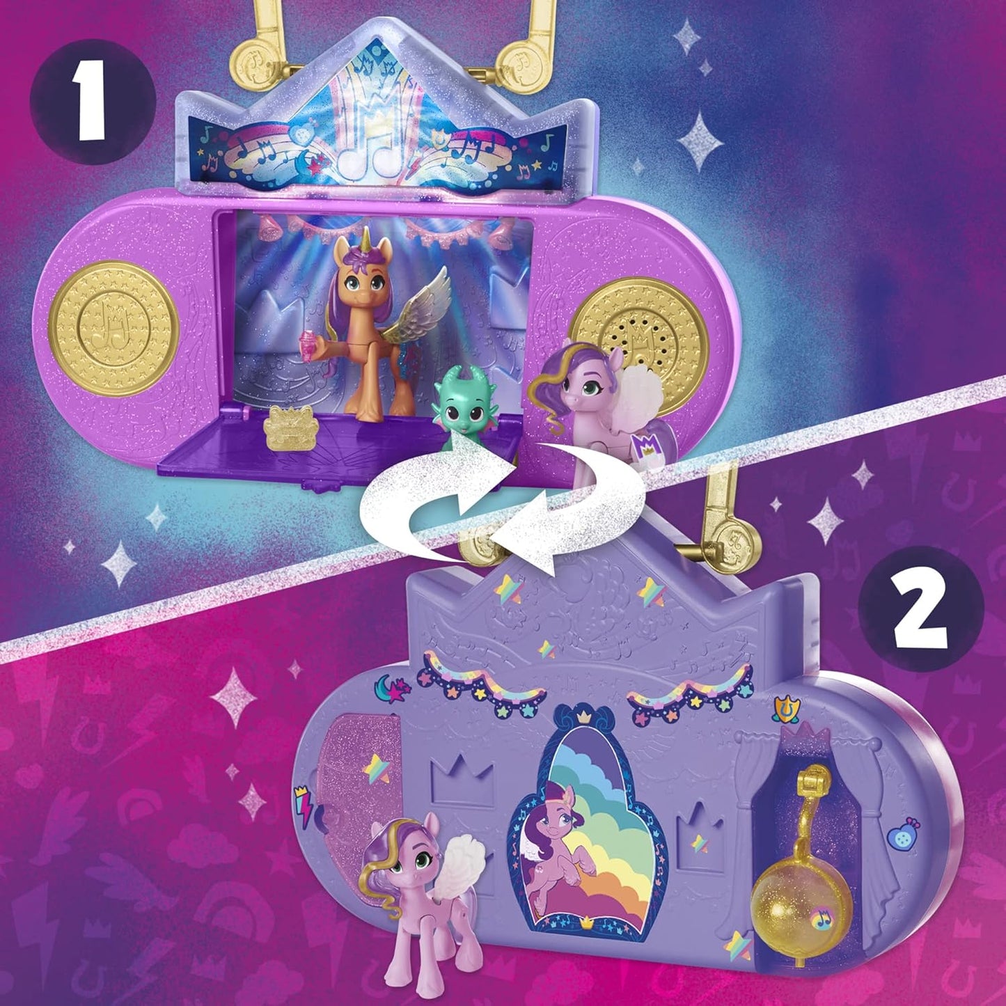 My Little Pony: Make Your Mark Toy Musical Mane Melody – Playset with Lights and Sounds, 20 pieces