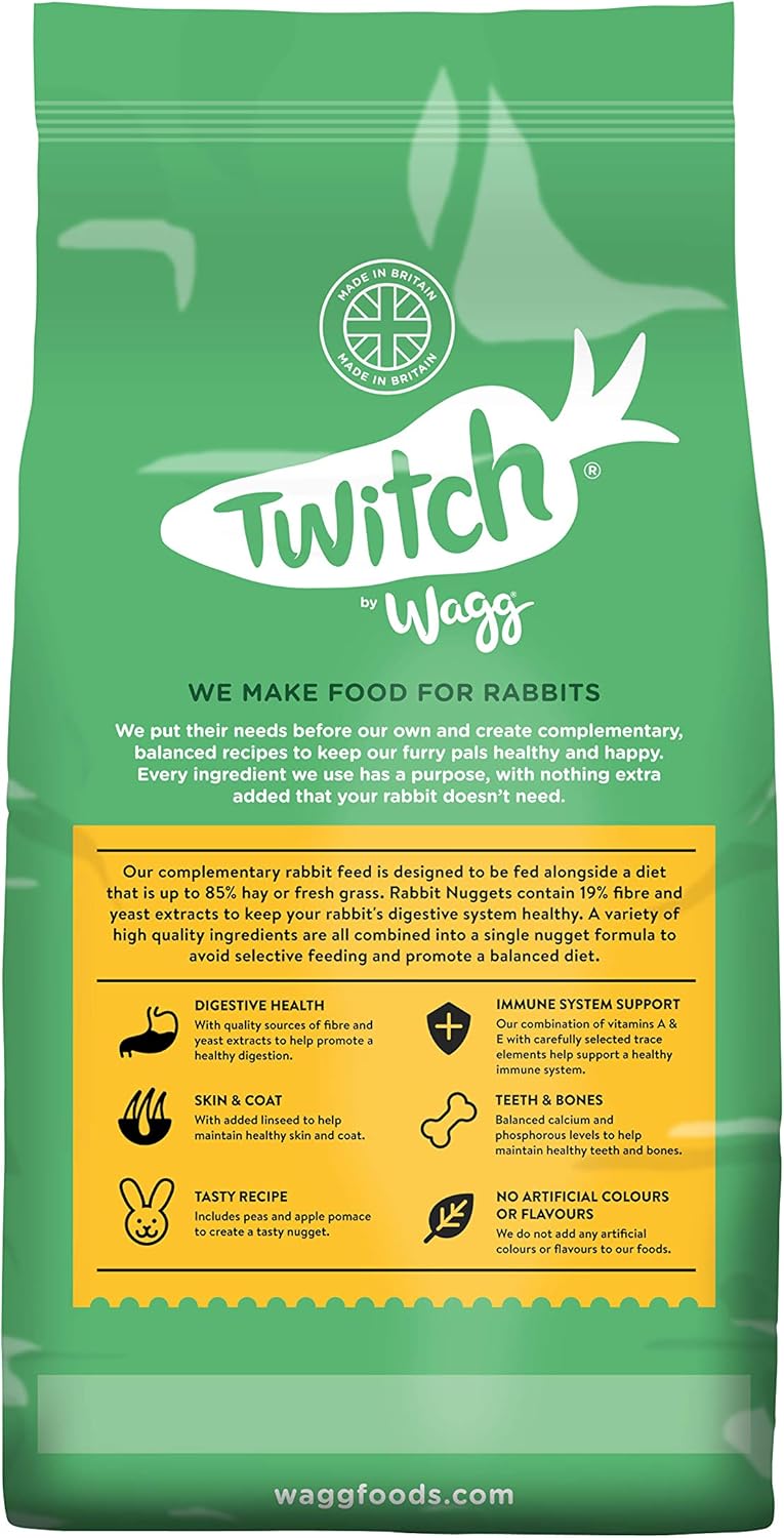 Wagg Twitch Rabbit Food (5x2kg)