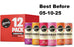 24 x 250ml Remedy Kombucha Tea - Rainbow Mixed Pack - Sparkling Live  BBE 05-10-25 RRP £50 Sale Price £19.99