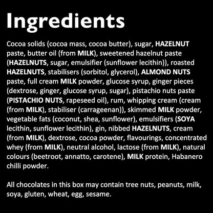 2X305g Hotel Chocolat Serious Dark Fix Sleekster - 29 High-Cacao Dark Chocolates - Suitable for Vegetarians - Chocolate Gifts For Birthday, Thank You, Congratulations, Anniversary   BBE 08-25 RRP £42 Sale price £21.99