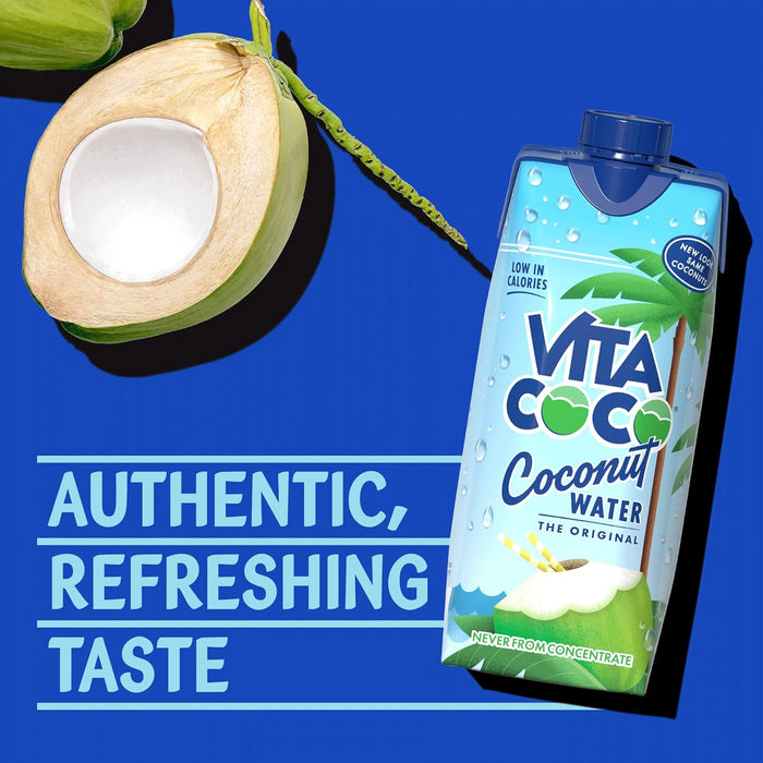 12X500ml Vita Coco Original Coconut Water Multipack, Packed With Electrolytes, Gluten Free , Full Of Vitamin C BBE 15-11-25 RRP £25 Sale price £11.49