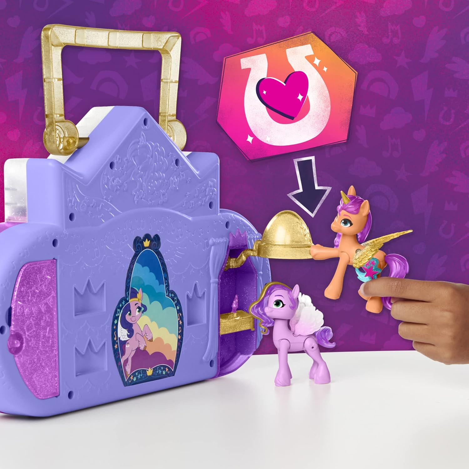 My Little Pony: Make Your Mark Toy Musical Mane Melody – Playset with Lights and Sounds, 20 pieces