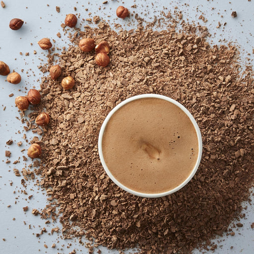 Hotel Chocolat Hazelnut Praline Hot Chocolate Sachets - Luxury Chocolate Flakes - Pack of 20 Single-Serve Sachets, 700g - Made To Pair With The Velvetiser - Serve Hot or Iced  BBE 08-25 RRP £29.99 SALE PRICE £14.99