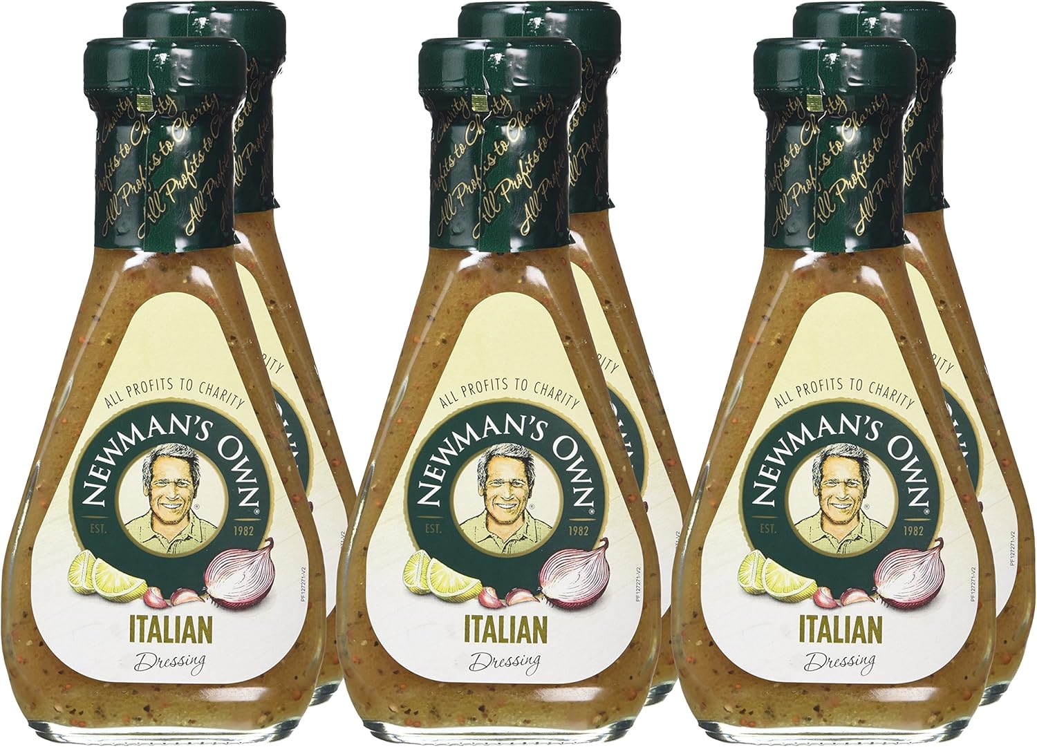 6 X Newman's Own Italian Dressing  BBE 07-25 RRP £24.99 Sale price £6.99