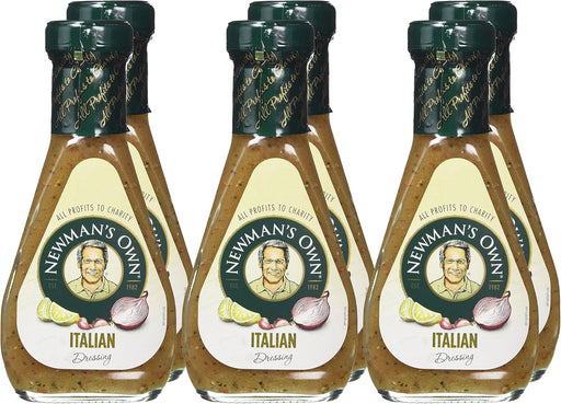 6 X Newman's Own Italian Dressing  BBE 07-25 RRP £24.99 Sale price £11.99