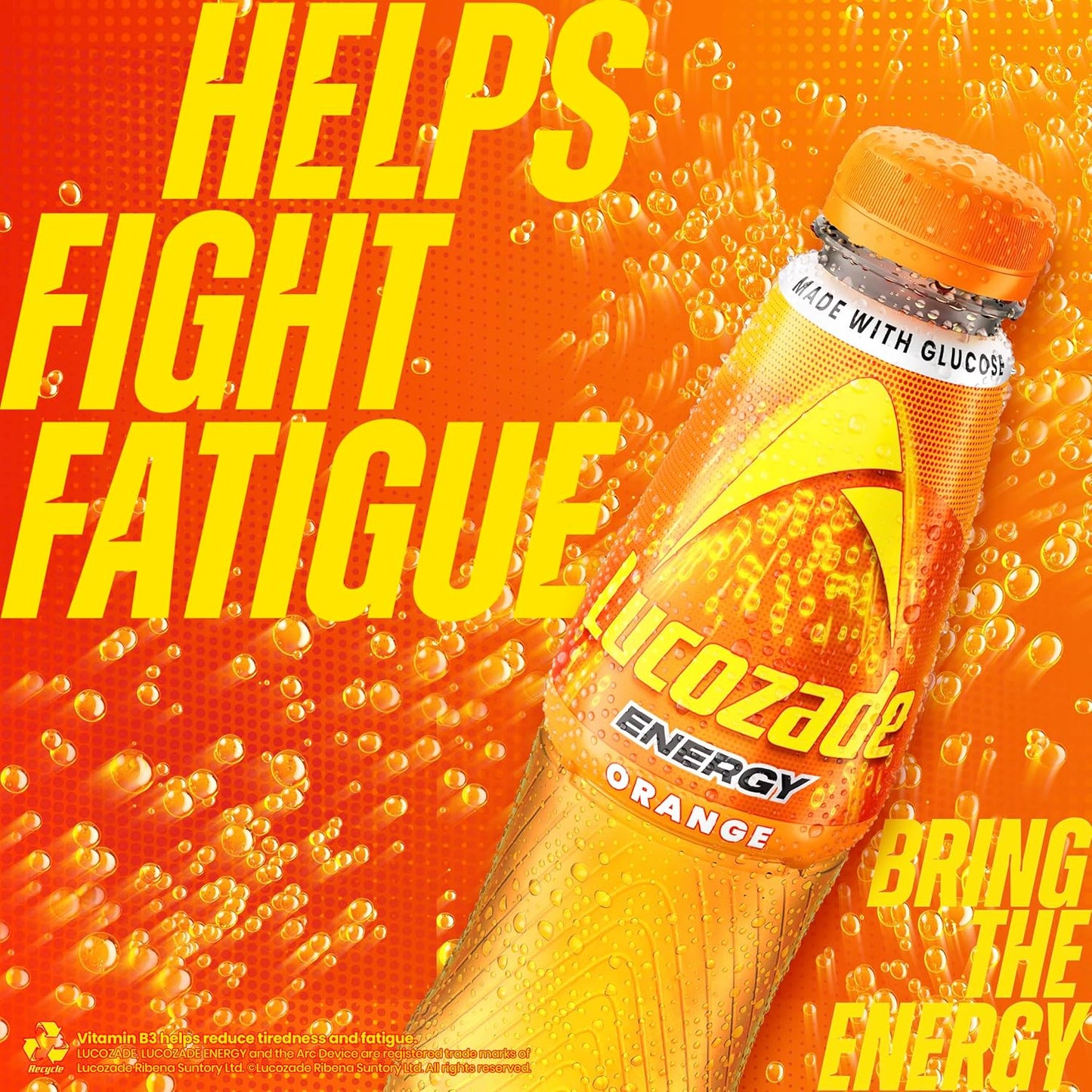 Lucozade Energy Orange (8X380ml)