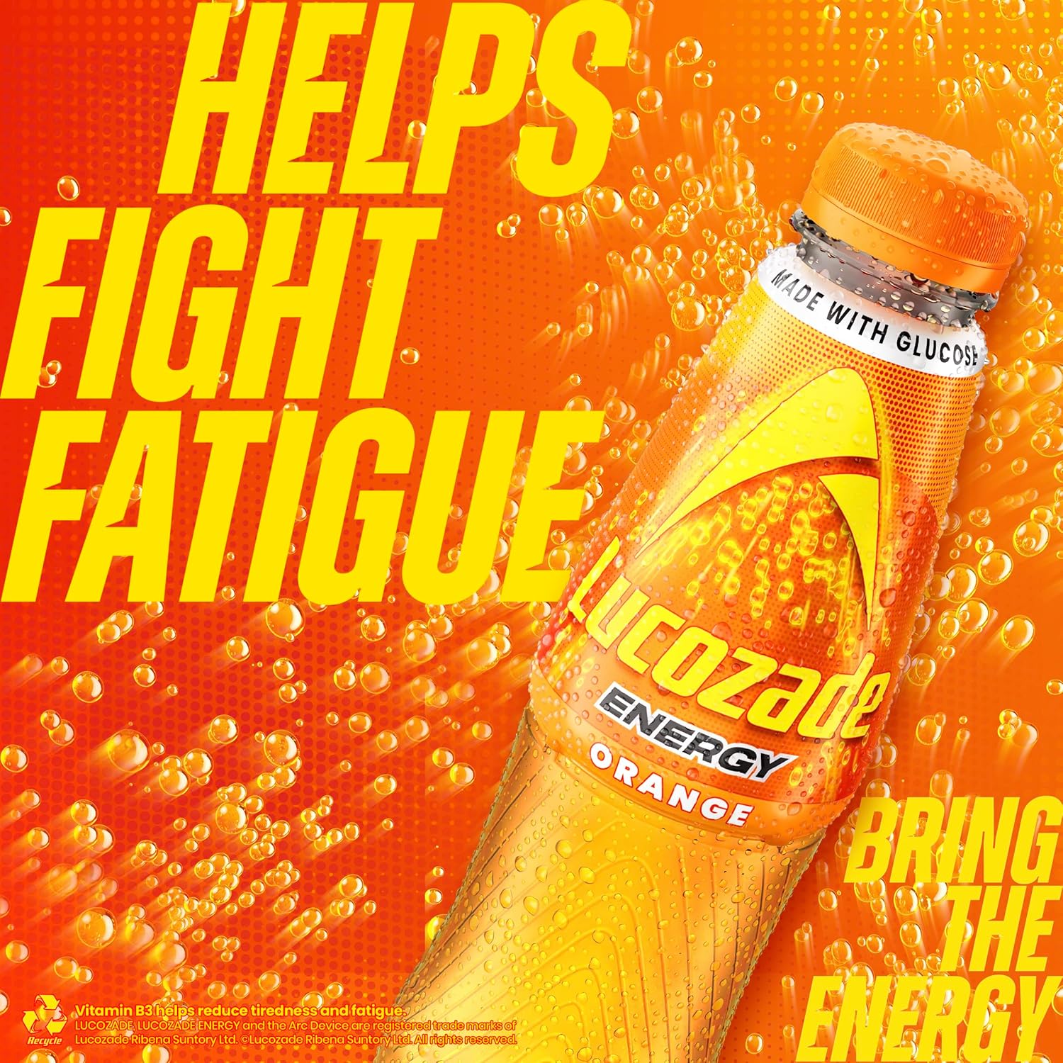 Lucozade Energy Orange (8X380ml)