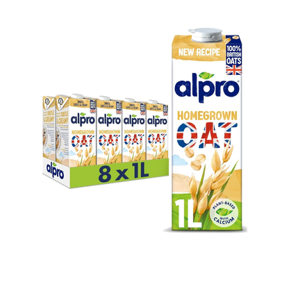 Alpro Homegrown Oat Drink (8x1L)