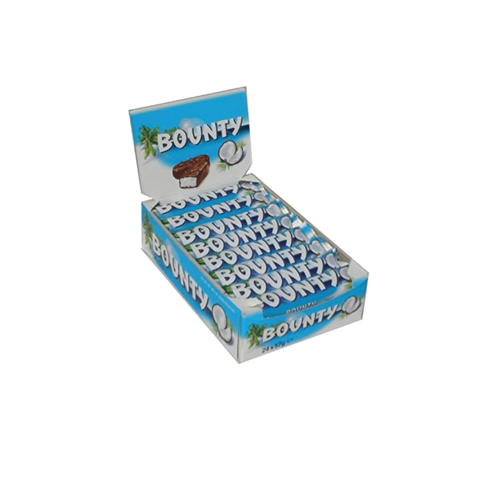 Bounty Chocolate Bars (24x57g)