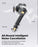 SoundPEATS Air5 Wireless Earbuds Hi Res with aptx Adaptive Lossless, Semi in Ear Bluetooth 5.4 Earphones with 6 Mic Compatible with Snapdragon Sound, 30 Hours Playtime, PeatsAudio APP Control White