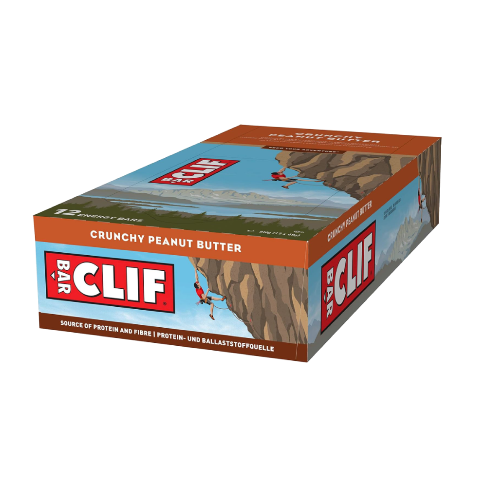 CLIF Bar Energy Crunchy Peanut Butter (12x68g)