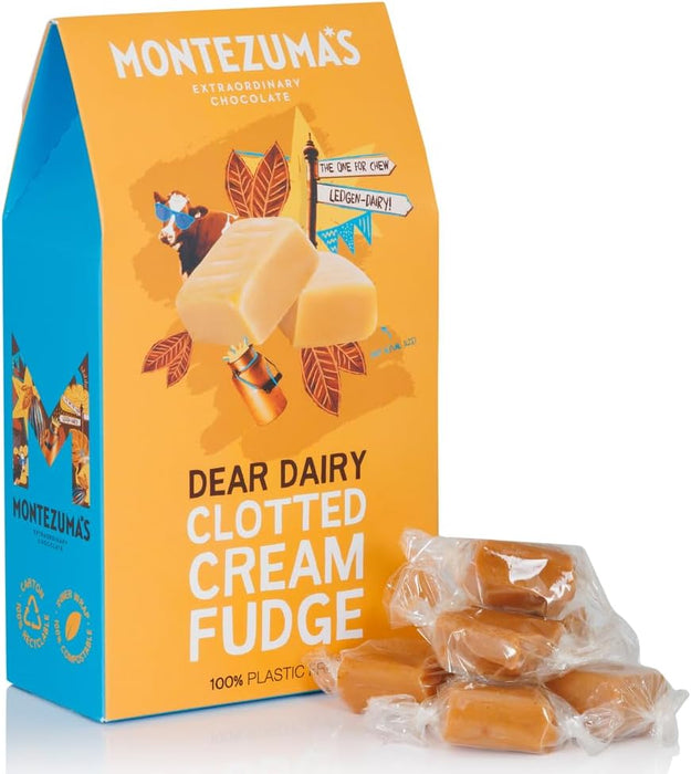 3 X 150G Montezuma's Dear Dairy Clotted Cream Fudge Carton BBE NOV25 RRP £14.99 Sale price £4.99