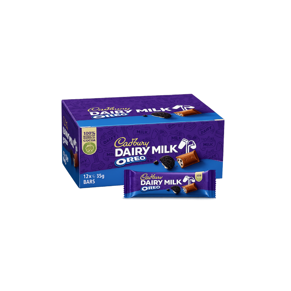 Cadbury Dairy Milk Oreo Bars (12x35g)