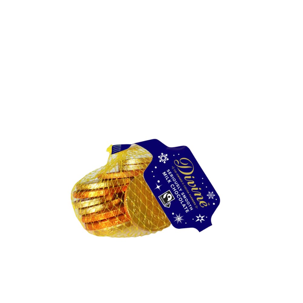 Divine Milk Chocolate Coins
