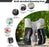 Aedcbaide Running Vest Hydration Backpack, Reflective Hydration Vest Running Men with 600ml Water Bottle, Lightweight Running Bag for Women Mens Outdoor Cycling Marathon Trail Race Hiking Climbing