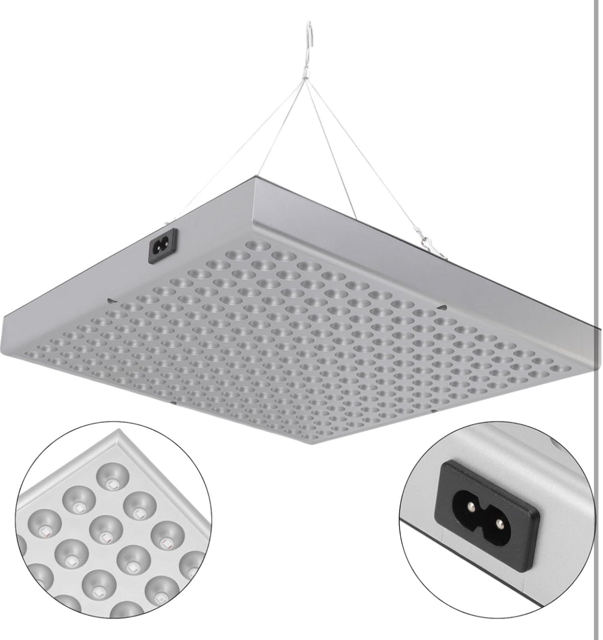 Home Tanning Lamp,Face and Body Sunlamp with Hanging Ring Hook and Blindfold,460nm Full Blue Therapy Lamp LED Skin Tanning Light with 225pcs LEDs 15W,Eye Protection Self Tanning Machine for Face,Body