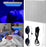 Home Tanning Lamp,Face and Body Sunlamp with Hanging Ring Hook and Blindfold,460nm Full Blue Therapy Lamp LED Skin Tanning Light with 225pcs LEDs 15W,Eye Protection Self Tanning Machine for Face,Body