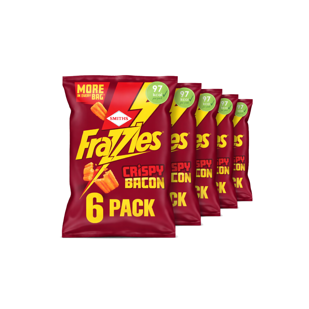 Smiths Frazzles Crispy Bacon Multipack Crisps (30x20g)