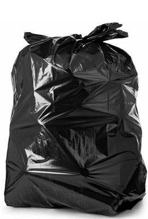 Extra Heavy Duty Black Bin Bags – Extra Strong Black Refuse Sacks – Black Bin Liners for, Office, Household, Kitchen, Restaurant – Eco-Friendly Garbage Bags 60x100x84cm