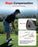 REDTIGER Golf Rangefinder with Slope On/Off, 1200 Yards, 7X Magnification, Laser Range Finder for Golf, Flag Pole Lock with Vibration, Rechargeable, Magnetic Suction