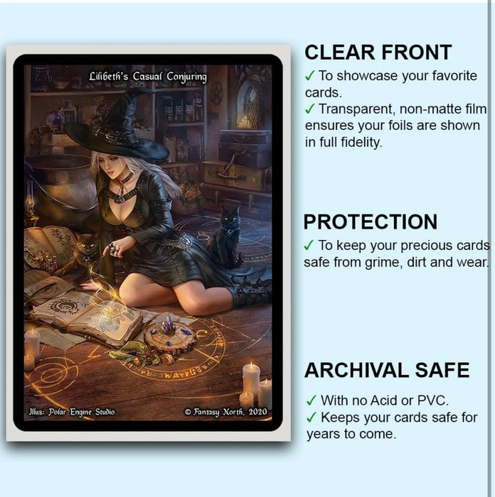 Fantasy North Spider - 100 Matte TCG Card Sleeves (FN58S) - (Standard)