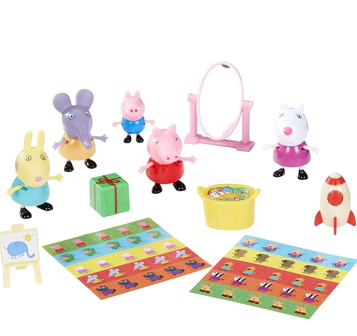 Peppa Pig Reward Chart Figure and Accessory Pack, Red