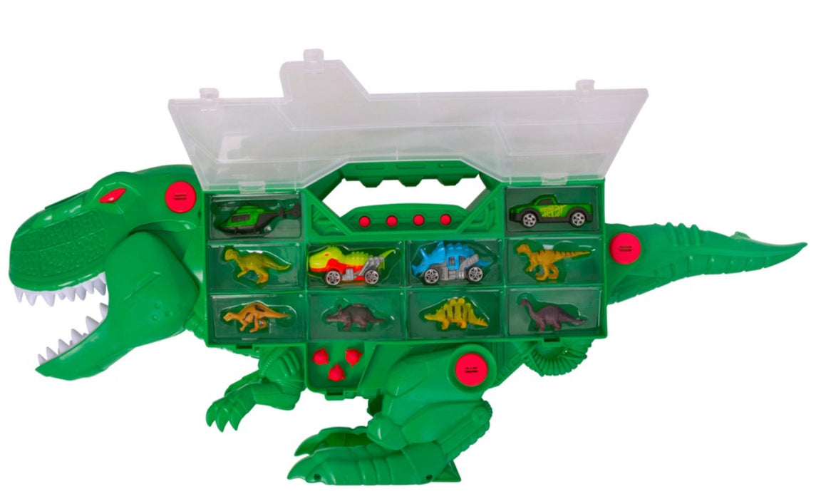 Teamsterz Beast Machines Playset T-Rex Transporter Carry Case with