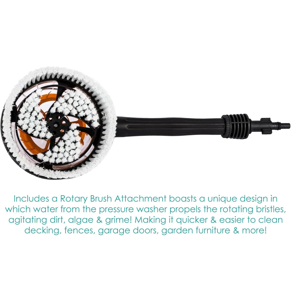 Pro-Kleen Pressure Jet Washer, 1400W Power Wash, Electric High Performance Cleaner With Accessories For Patio and Car, Portable For Cleaning Drives, Vehicles, Garden Furniture