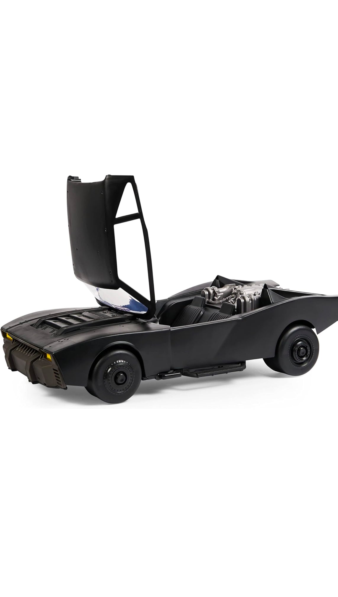 DC Comics, Batman Batmobile with 30-cm Batman Figure, The Batman Movie Collectible, Kids’ Toys for Boys and Girls Aged 4 and up