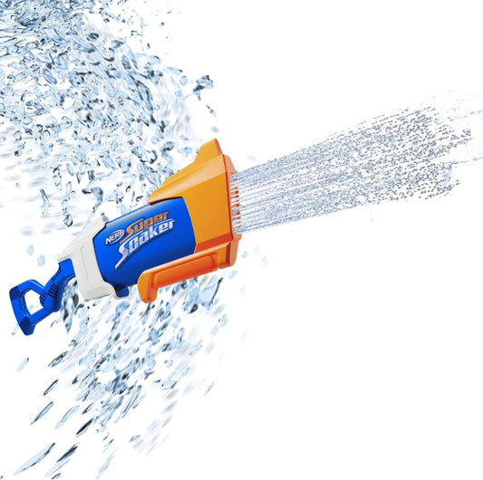 Super Soaker Nerf Rainstorm Water Blaster, Drenching Water Blast, Outdoor Water-Blasting Fun for Kids Teens Adults