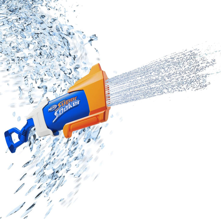 Super Soaker Nerf Rainstorm Water Blaster, Drenching Water Blast, Outdoor Water-Blasting Fun for Kids Teens Adults