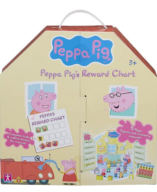 Peppa Pig Reward Chart Figure and Accessory Pack, Red