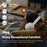 SoundPEATS Space Hybrid Active Noise Cancelling Wireless On-Ear Headphones Foldable Lightweight Over-Ear Bluetooth 5.3, Built-in Microphone, 40mm Driver, 123H Play, Multipoint Connection with ANC