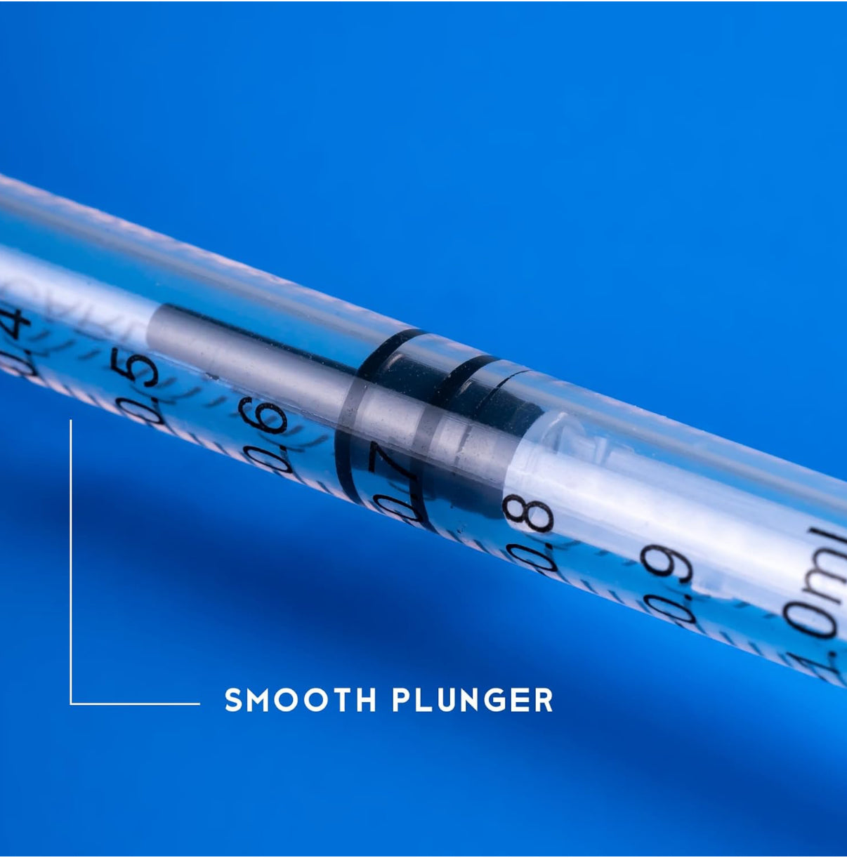 Disposable syringe x 100pack 1ml/cc Luer Lock Syirnge with Cap，Individual Packing