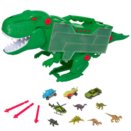 Teamsterz Beast Machines Playset T-Rex Transporter Carry Case with