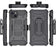 Cocomii Belt Clip Case - Luxury, Swivel Holster, Inward & Outward Facing, Kickstand, Military Grade, Heavy Duty, Shockproof (Black)